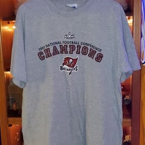 2002 National Conference Champs Tampa Bucs Shirt